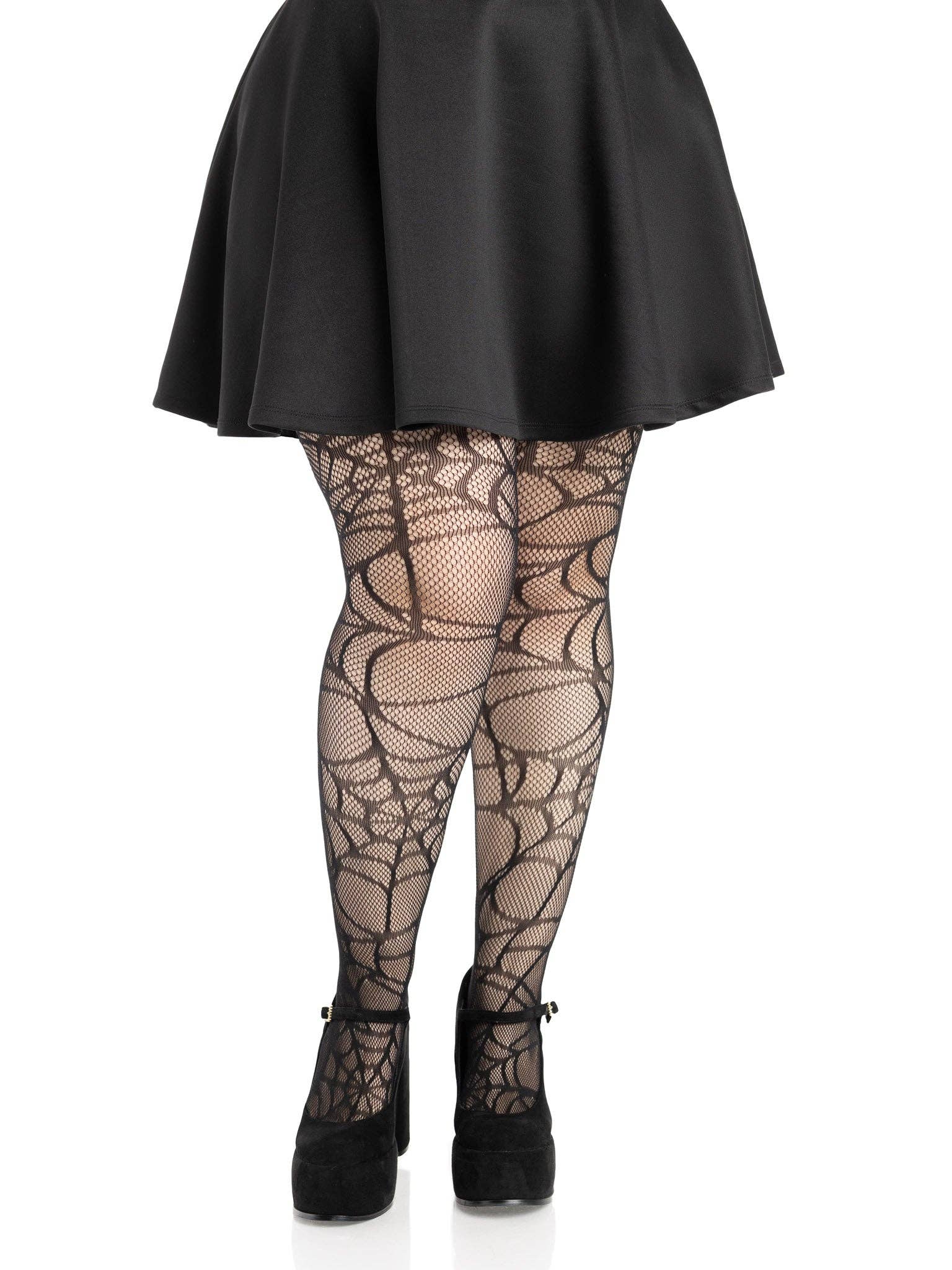 Spiderweb Net Tights