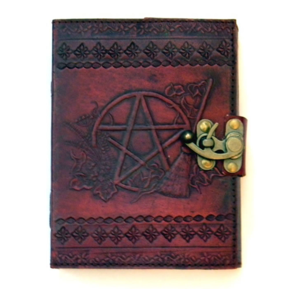 Sabrina Pentagram Leather Journal