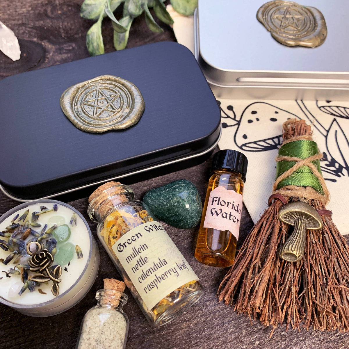 Green Witch Travel Altar