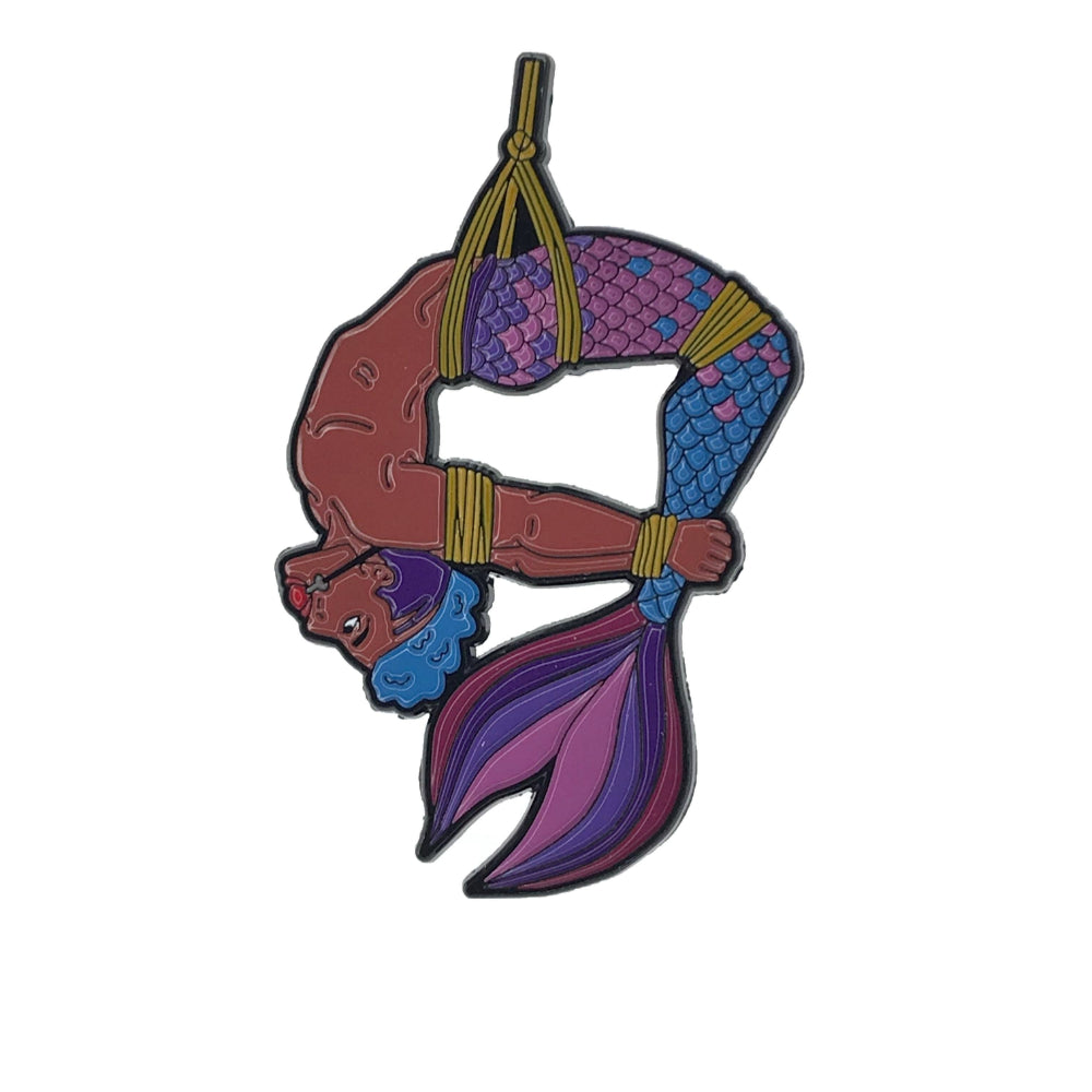 Merman Blue Tail Enamel Pin