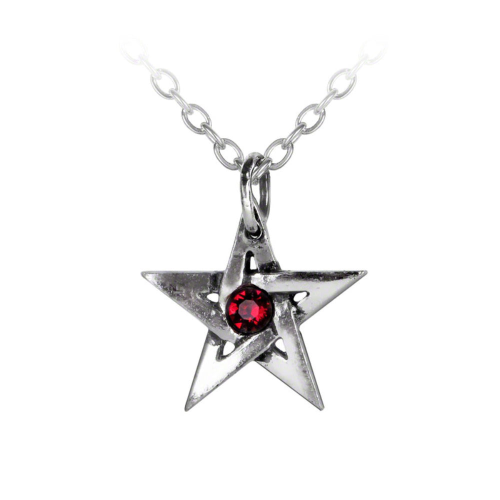 Crystal Pentagram Necklace