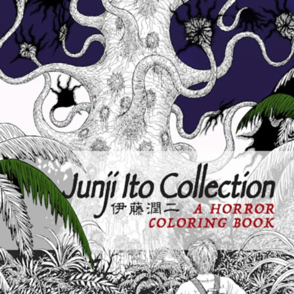 Junji Ito Horror Coloring Book – Medusa Gothic