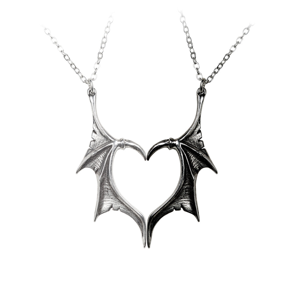 Darkling Heart Necklace Pair