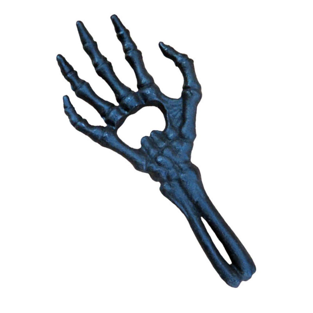 Skeletal Hand Bottle Opener Black