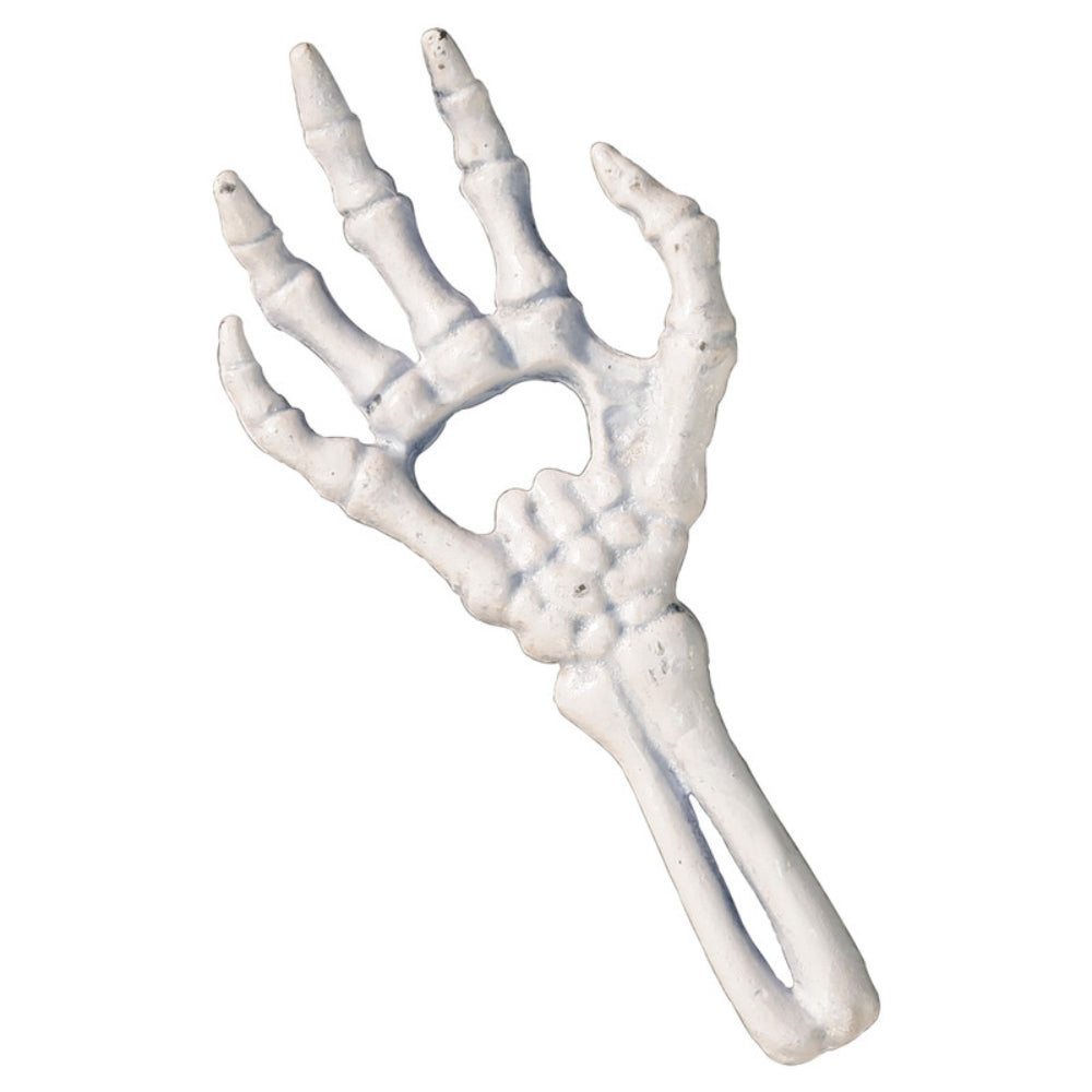 Skeletal Hand Bottle Opener White