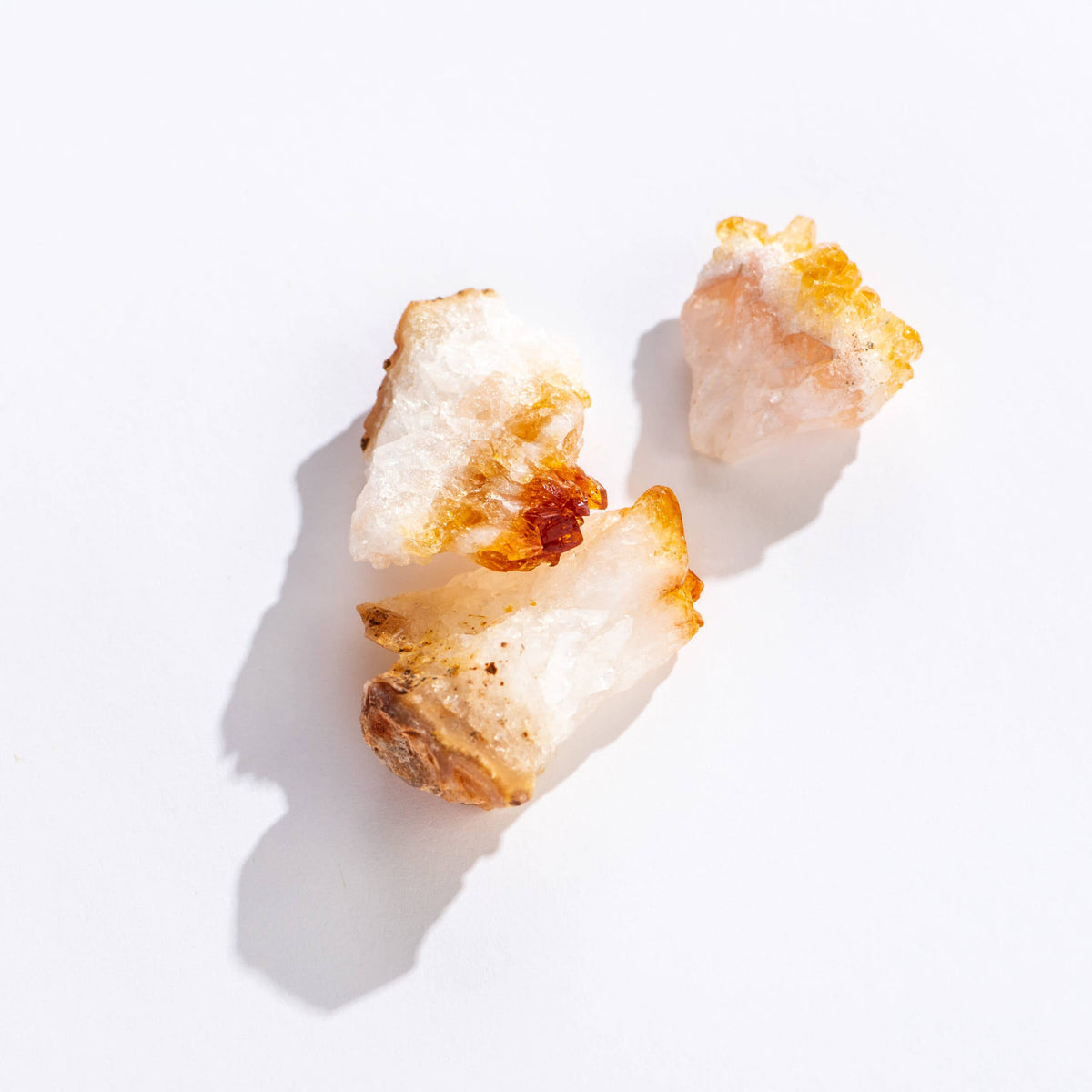 Citrine Druzy Quartz Clusters Crystal
