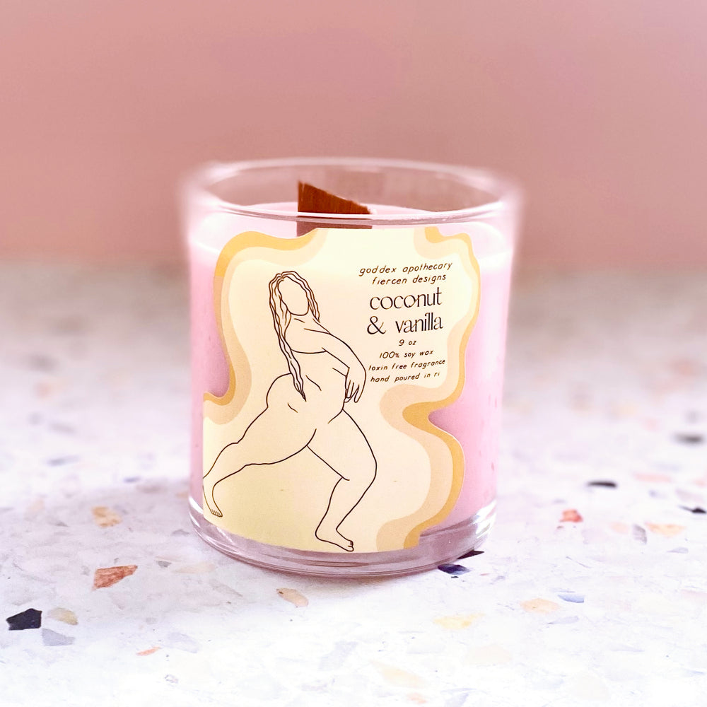 Worship Your Body Soy Candle Coconut and Vanilla