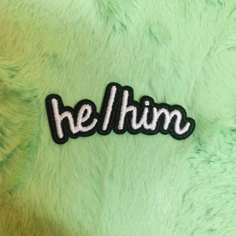 Pronoun Patches He Him