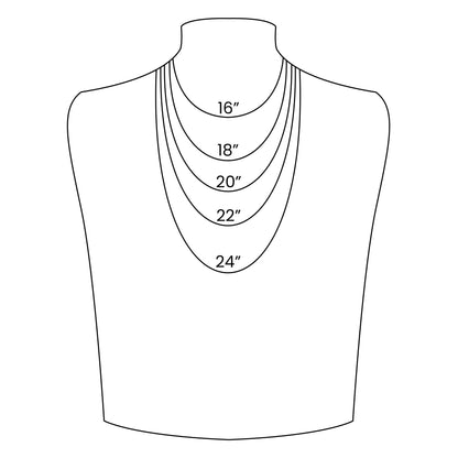 Stainless Steel Curb Chain Necklace
