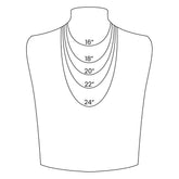Stainless Steel Loop Chain Necklace