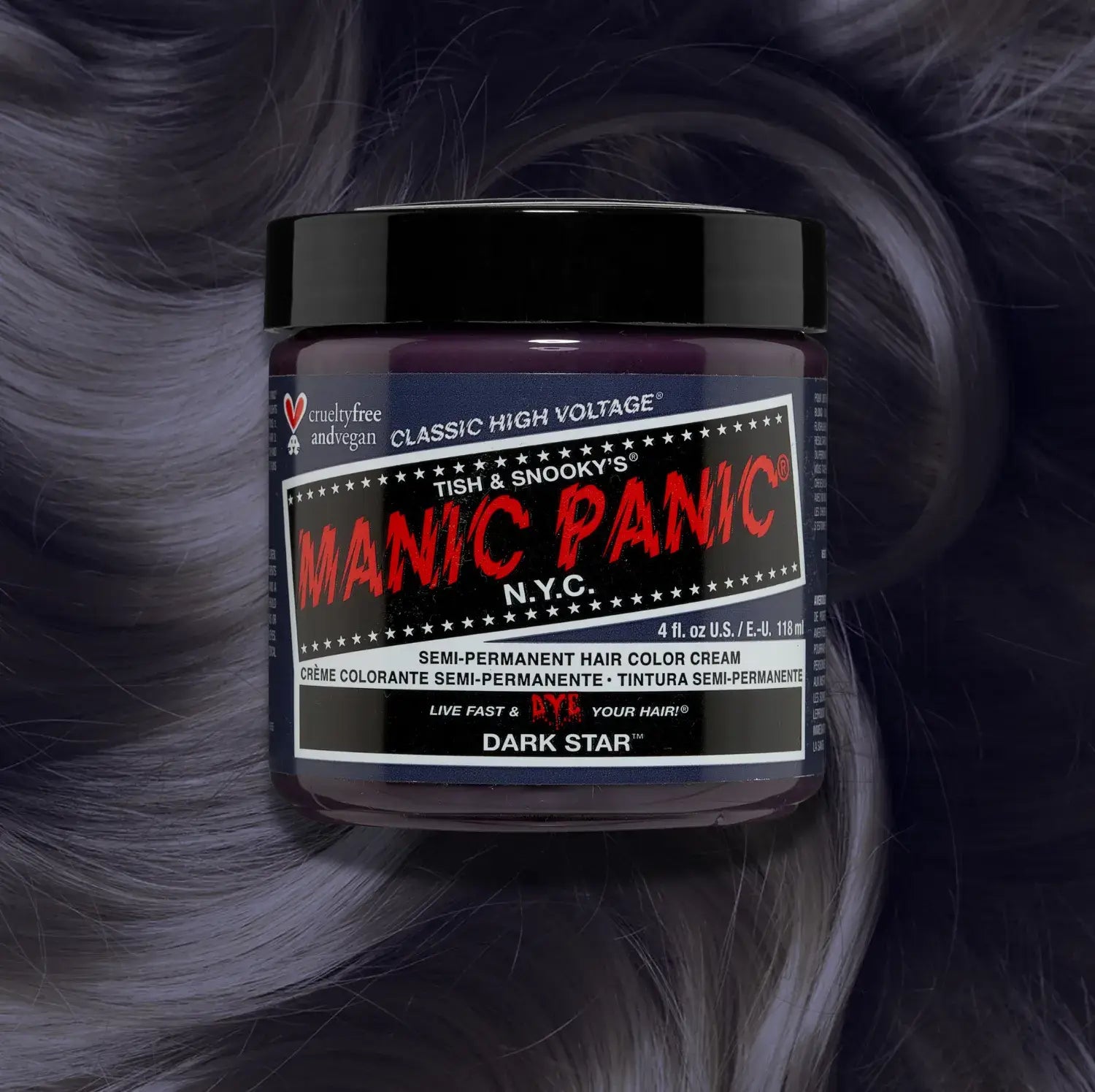 Dark Star Classic High Voltage Hair Color