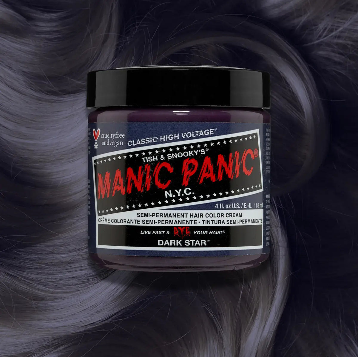 Dark Star Classic High Voltage Hair Color