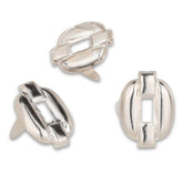 Anchor Chain Stud Silver