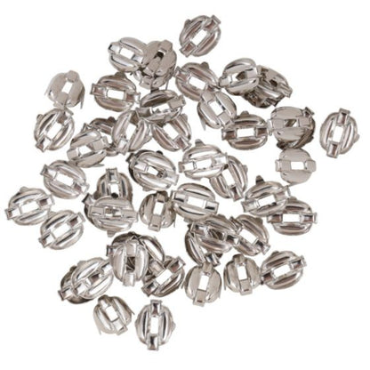 Anchor Chain Stud Silver