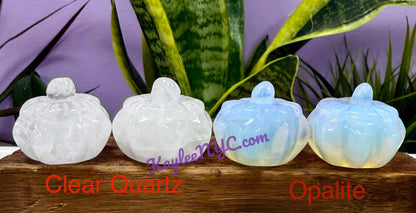 Assorted Stone Pumpkins