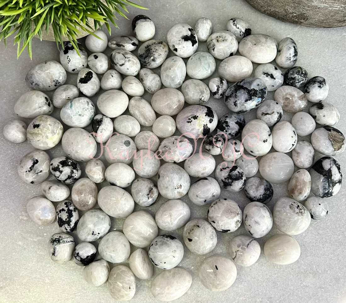 Rainbow Moonstone Tumbled Crystal