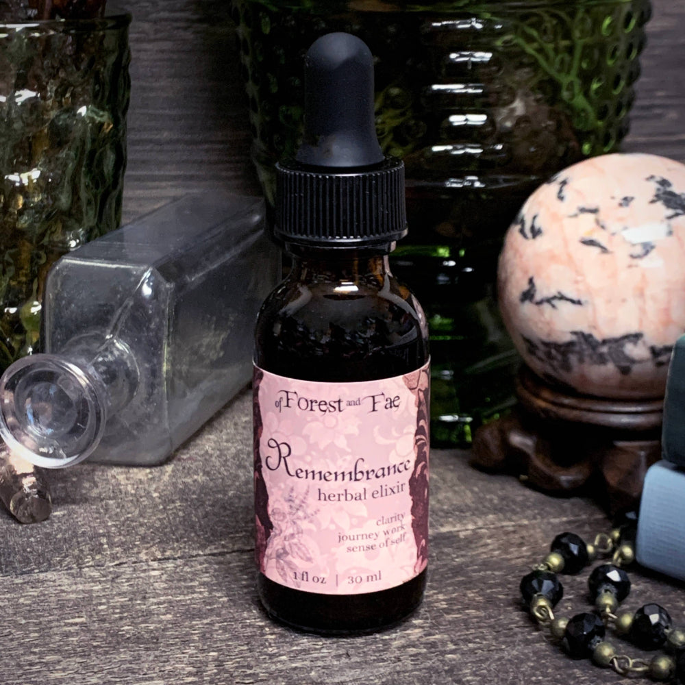 Remembrance Elixir Witchcraft of Forest and Fae   