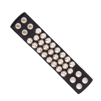 Silver Cone Studded Wristband