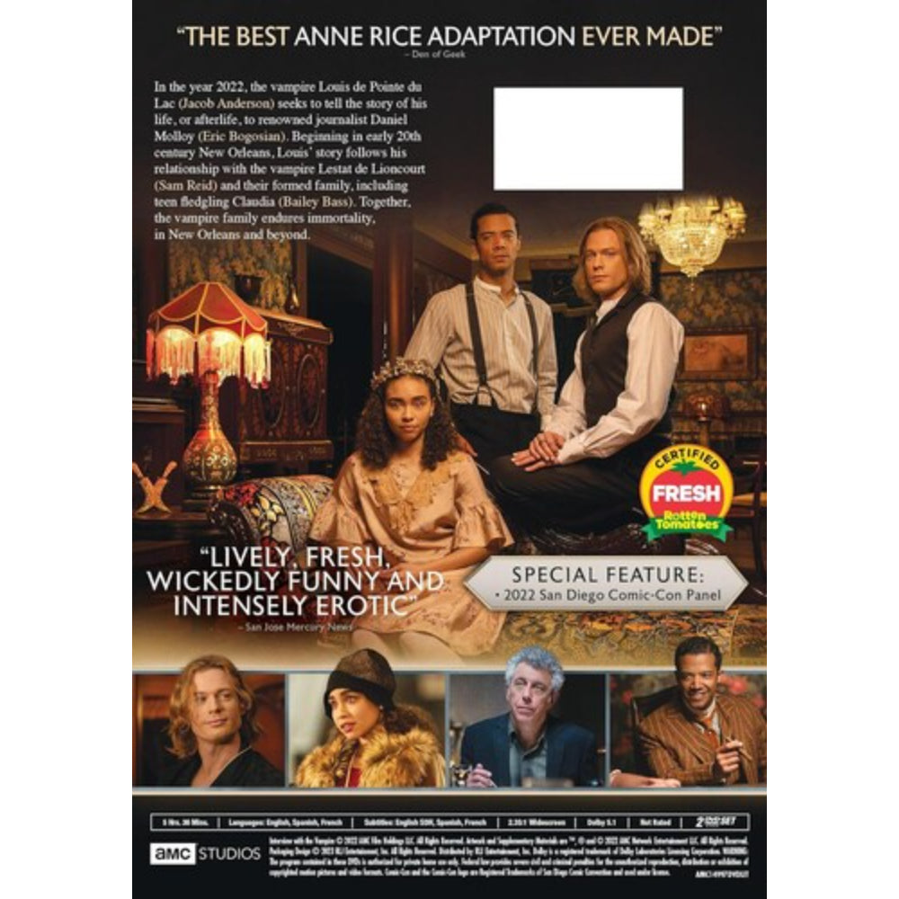 Interview With the Vampire Season 1 DVD