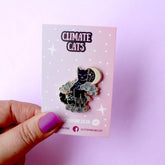 Cloud Cat Enamel Pin