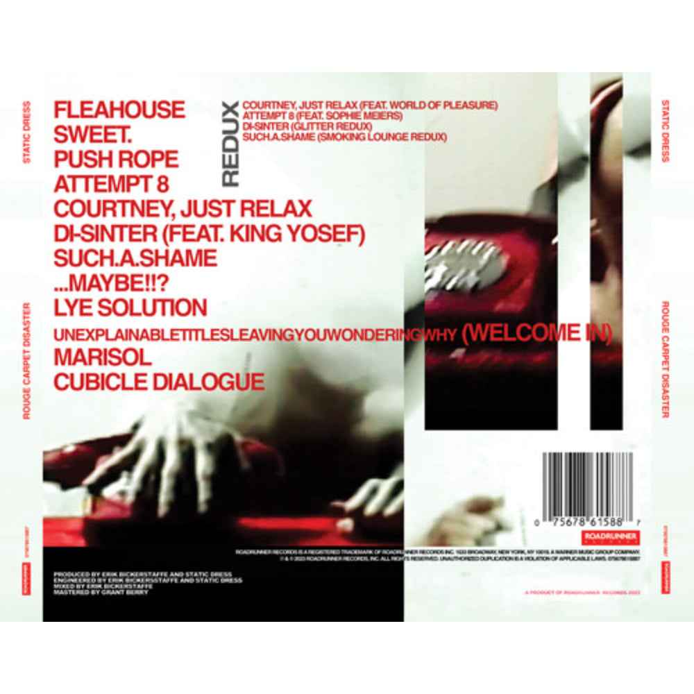 Rouge Carpet Disaster — Static Dress (CD)