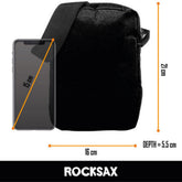 Ghost - Alchemist - Crossbody Bag with Stash Pockets (Black)