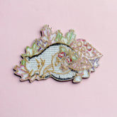 Fall Cat Embroidered Patch