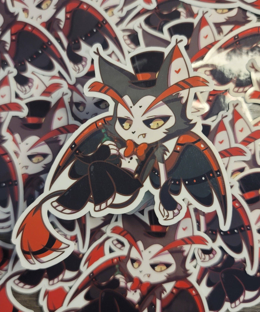 Chibi Hazbin Sticker Hallowmonsterco Husk