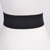 Studded Elastic Zipper Belt