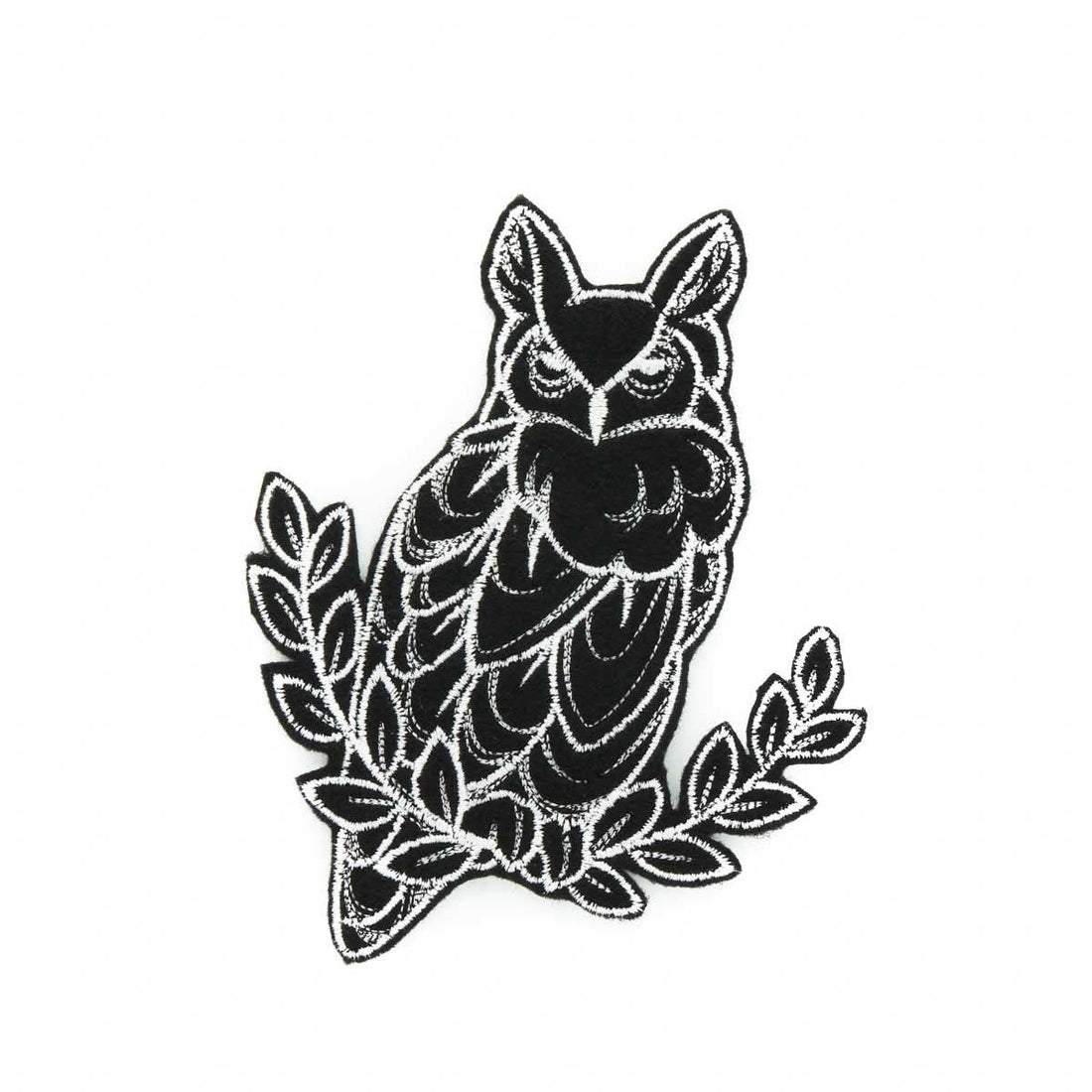 Great Horned Owl Iron On Patch