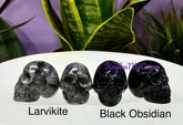 Assorted Stone Skulls