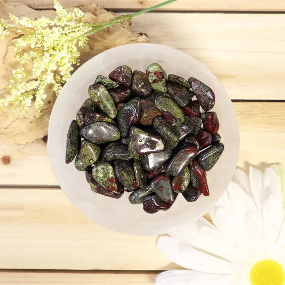 Dragon Jasper Tumbled Crystal