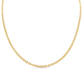 Stainless Steel Loop Chain Necklace