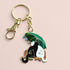 Umbrella Cats Keychain