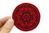 Red Alchemy Medallion Iron On Patch