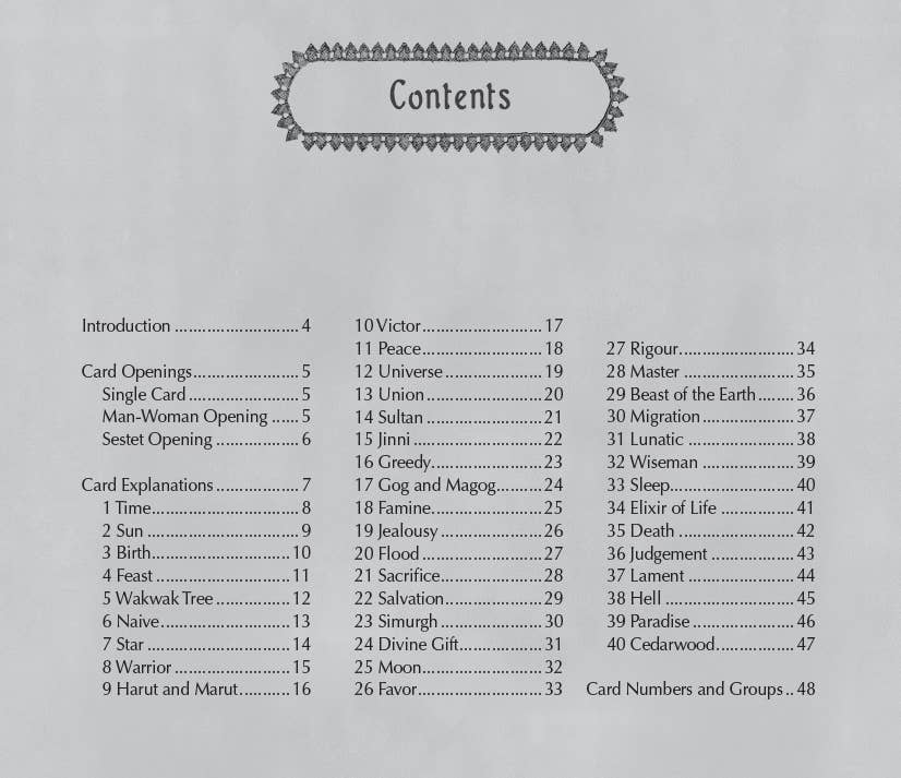 Falnama: Turkish Oracle Cards