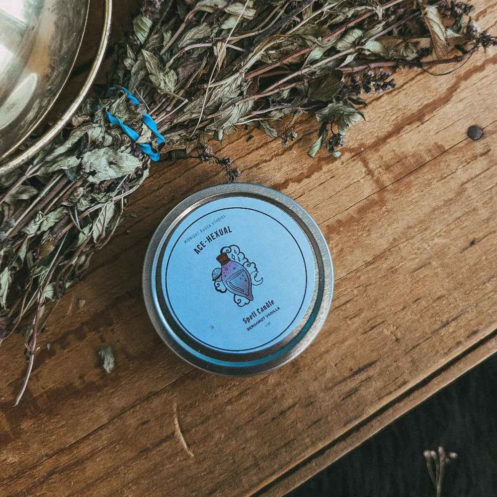 Ace Travel Tin Spell Candle