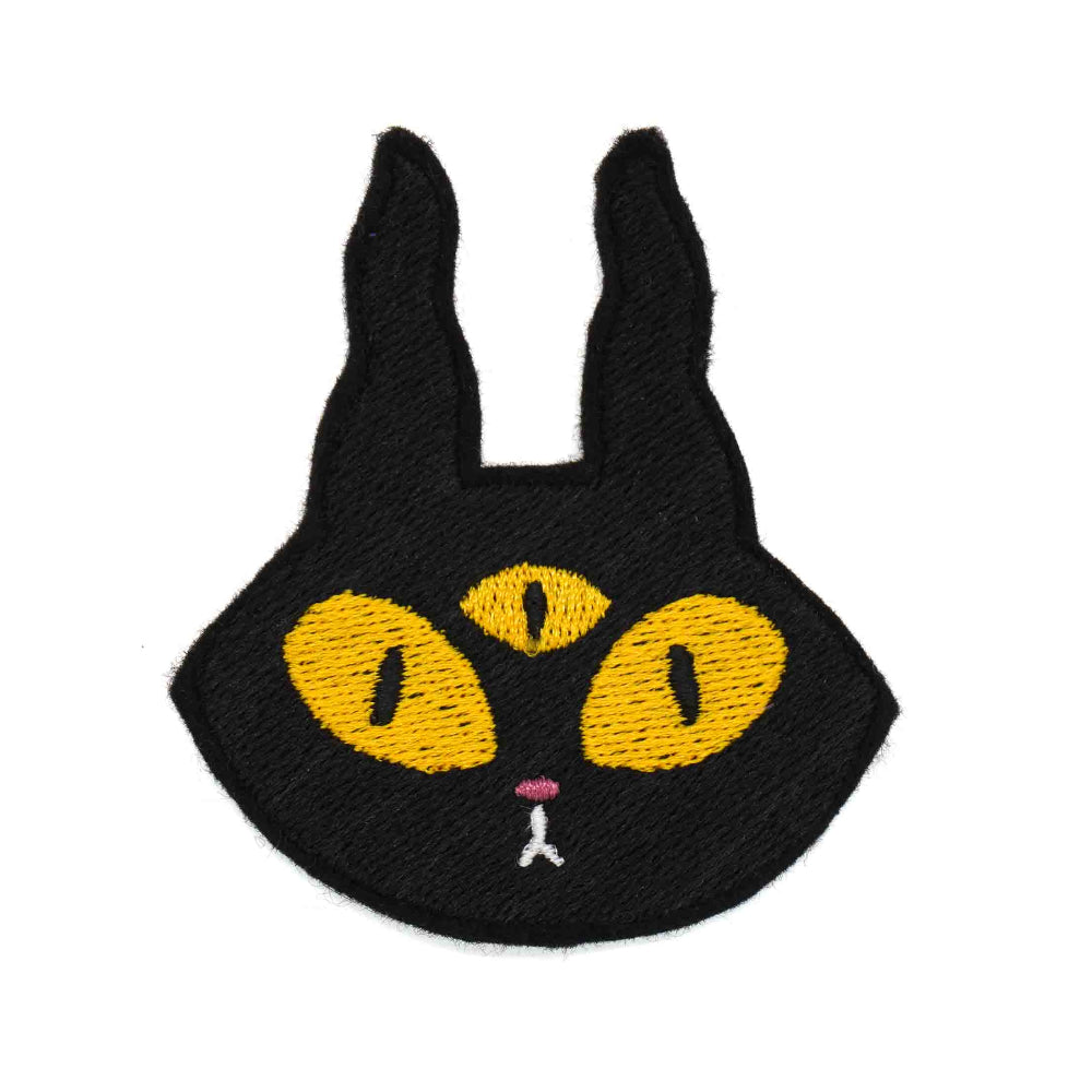 Alien Cat Iron on Patch