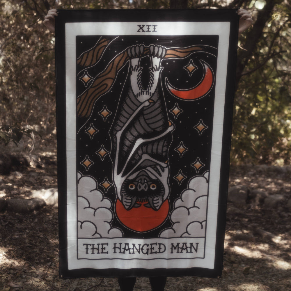 American Traditional Hanged Man Tapestry