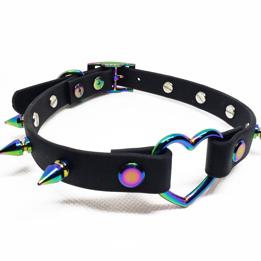 Aorta Rainbow Sinister Heart Collar