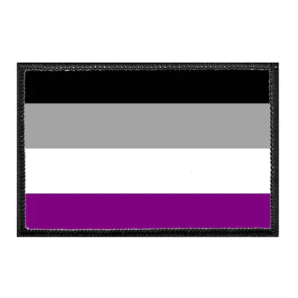Asexual Pride Flag Removable Patch Bric-A-Brac PullPatch   