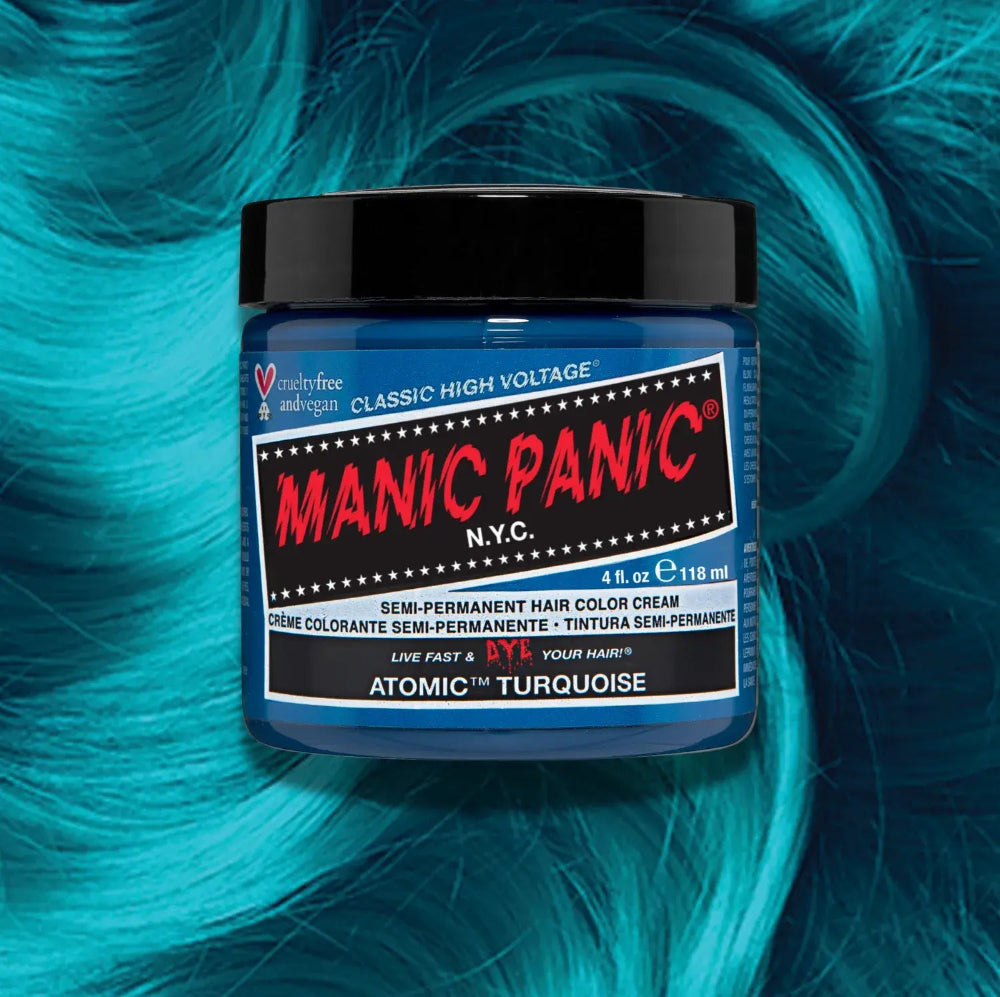 Atomic Turquoise Classic High Voltage Hair Color