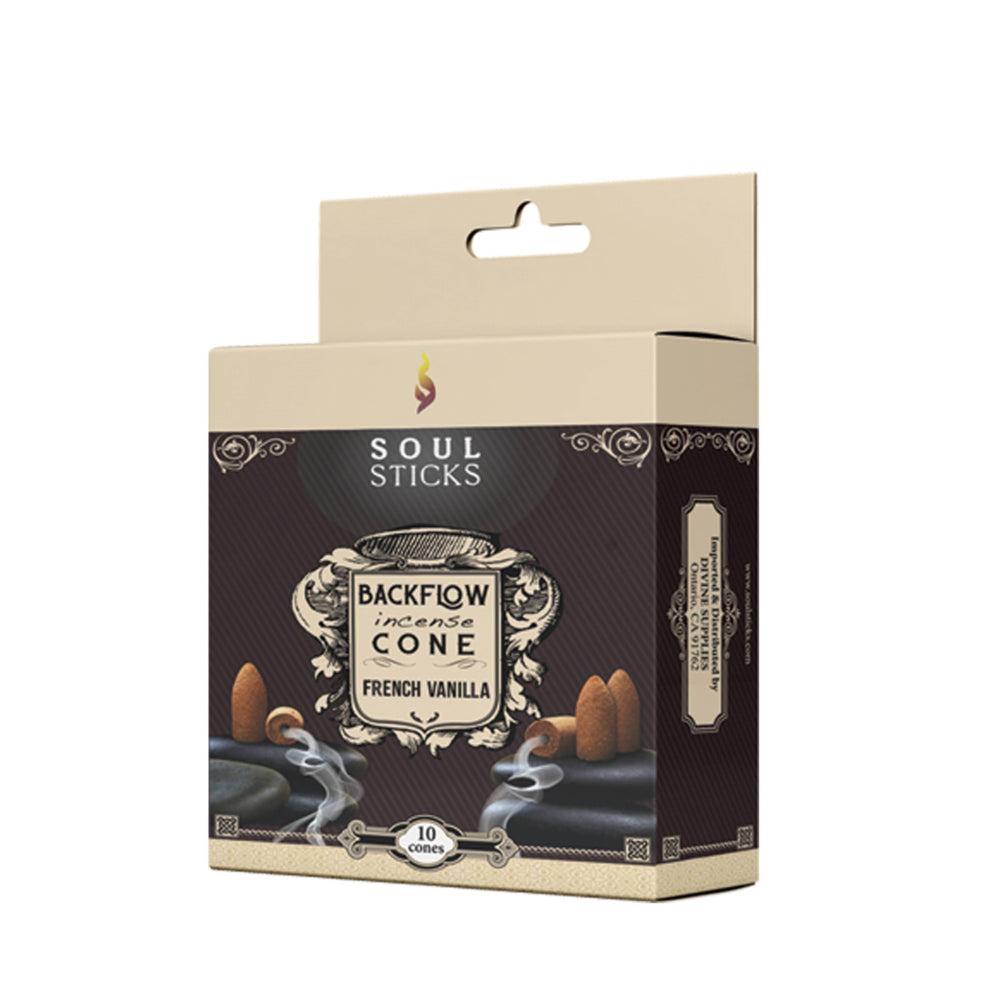 Backflow Incense Cones French Vanilla