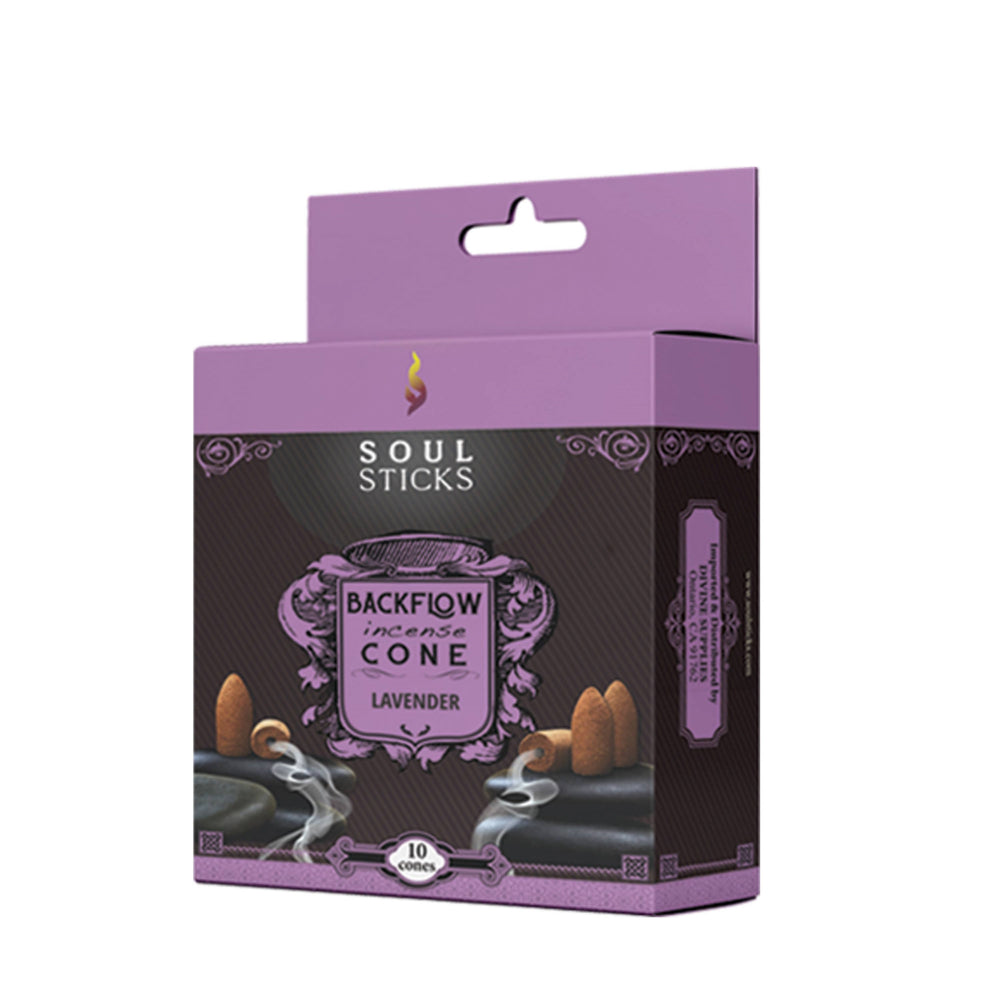 Backflow Incense Cones Lavender