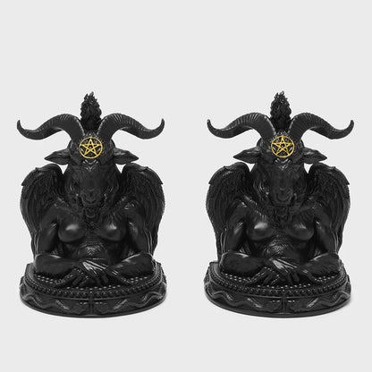 Baphomet Bookends