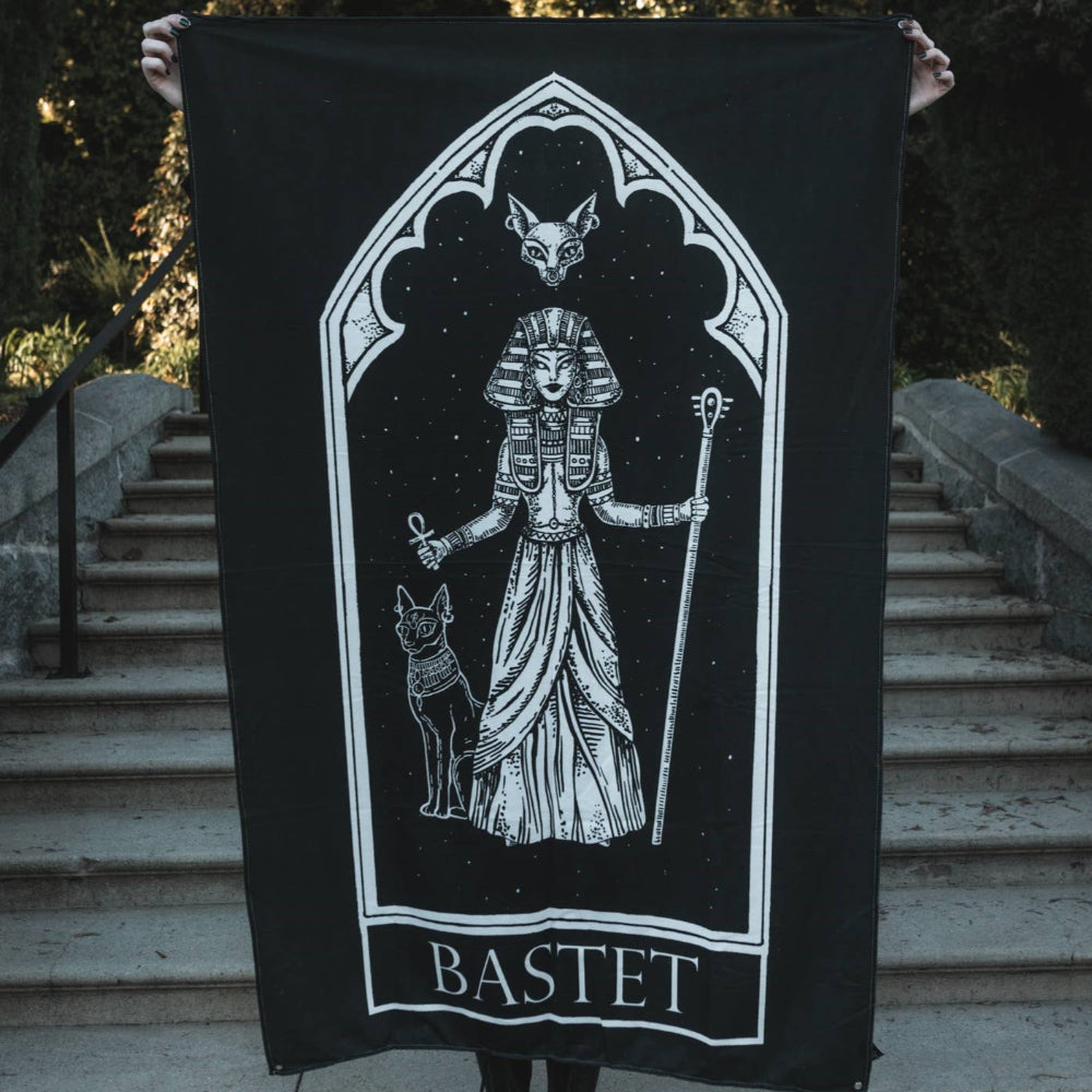 Bastet Oracle Tapestry