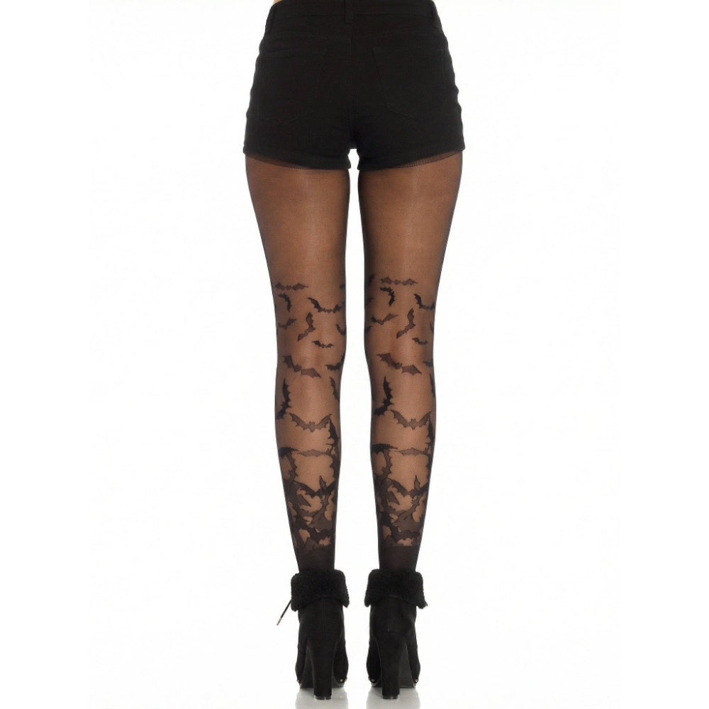 Bat Wing Sheer Tights