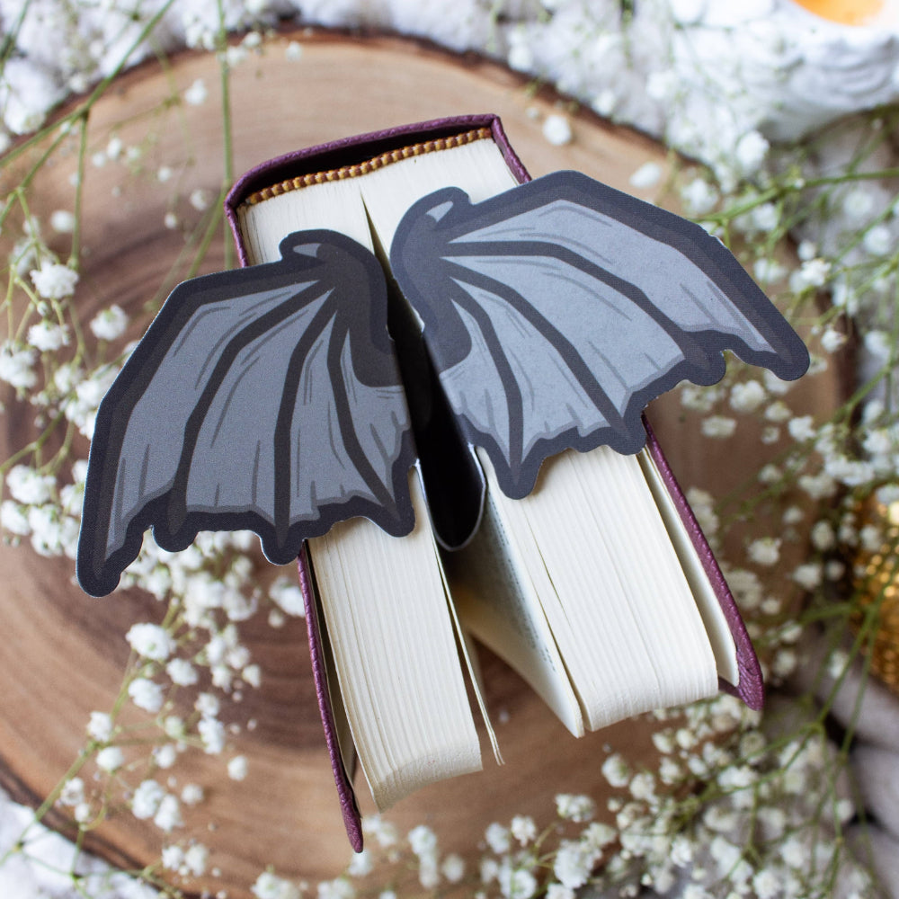 Bat Wings 3D Bookmark Meaggie Moos