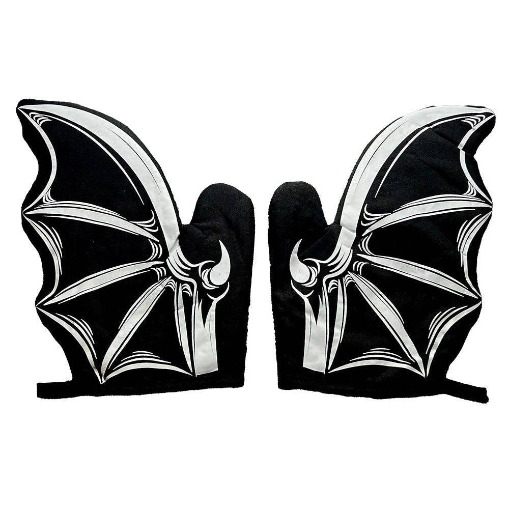 Batwing Oven Mitts Set of 2