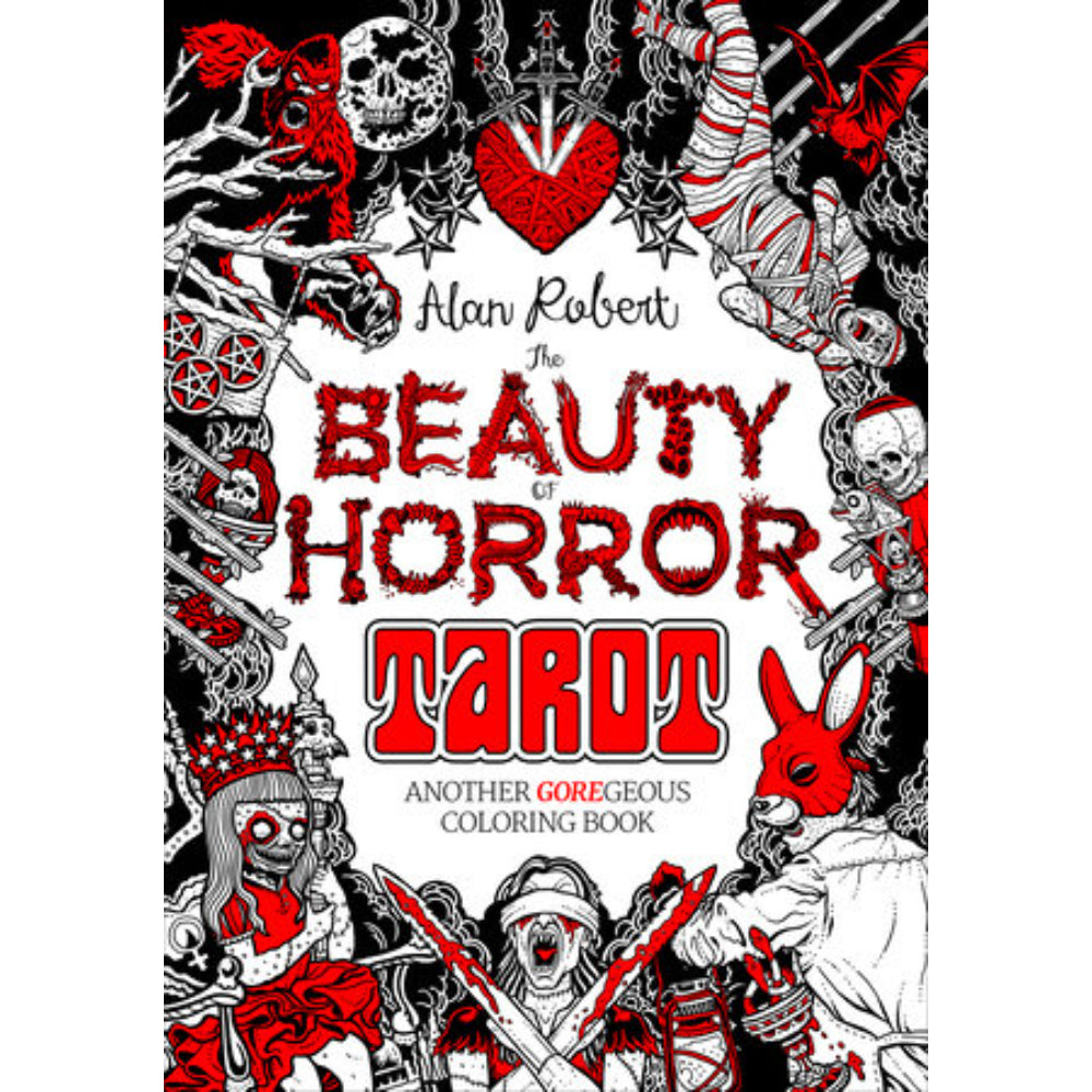 Beauty of Horror: Tarot Coloring Book